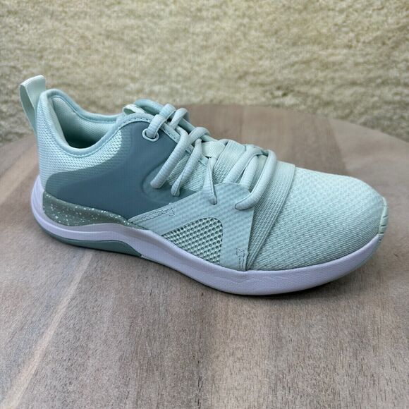 Under Armour Charged Breathe Lace TR Low Illusion Womens Size 5.5 Green Sneakers - Picture 5 of 11